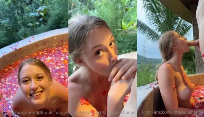 Littlepolishangel – Vacation Blowjob In Bali