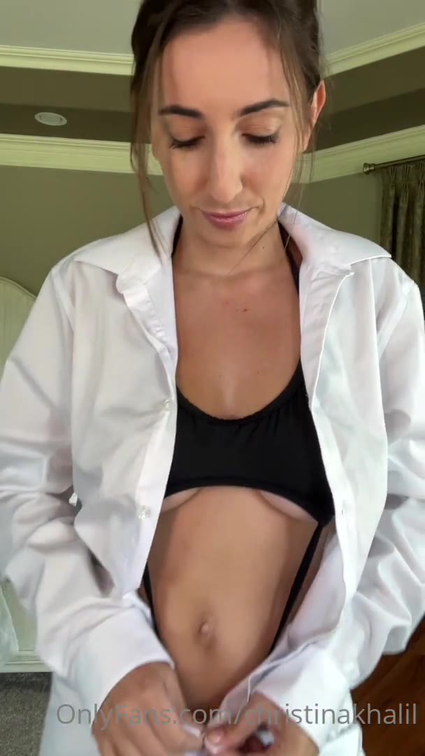 Christina Khalil Tits Squeeze Video Leaked