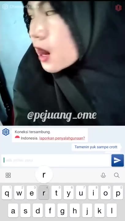 Ome Tv Abg Hijab Hitam Godain Pascol