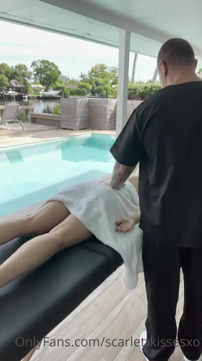 ScarlettKissesXO Massage Therapist Fucking Video Leaked