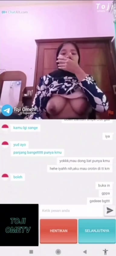 Ditemenin Coli Mbak Tobrut Berhijab Hitam