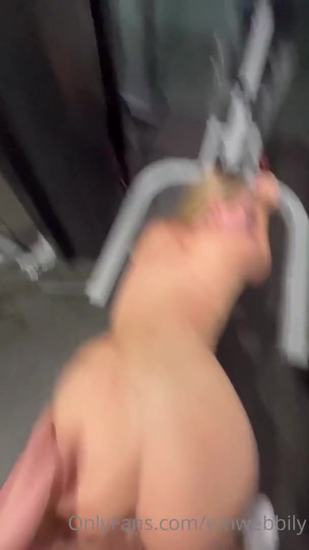 Emily Webb Gym Sex Tape Video Leaked