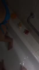 Jerking Off Boyfriend In Shower