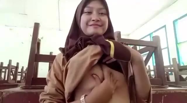 Abg Pramuka Hijab Remas Susu
