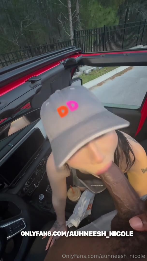 Auhneesh Nicole Dunkin Donut Sex Video Leaked