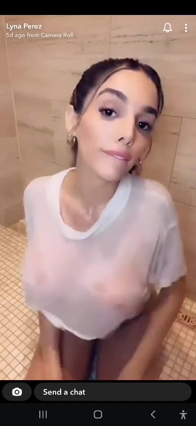 Lyna Perez Nude Hot Shower Striptease Video Leaked