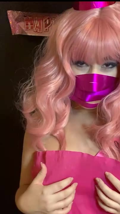 Masked ASMR Birthday Girl Private Video
