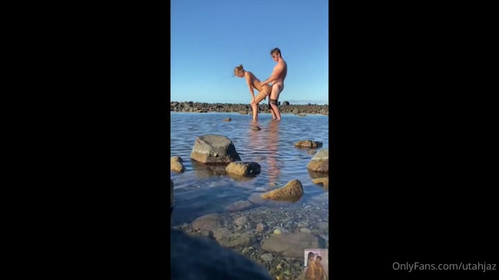Utahjaz Nude Fucking on Beach Sextape Porn Video Leaked