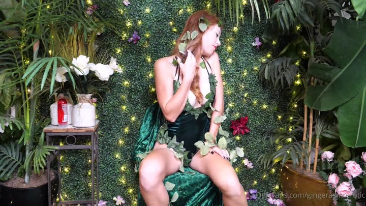Ginger ASMR Poison Ivy In Her Lair Video