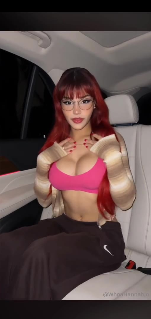 Hannah Jo Car Blowjob Cum On Tits Video Leaked