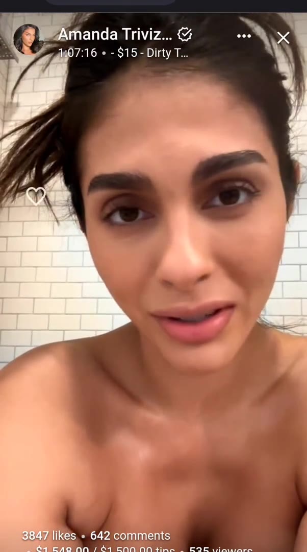 Amanda Trivizas Nude Shower Livestream Video Leaked