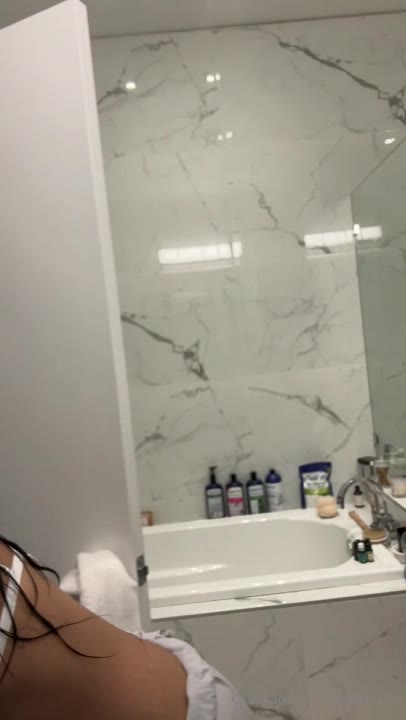 Mia Khalifa Post Shower Dressing Tease OnlyFans Video