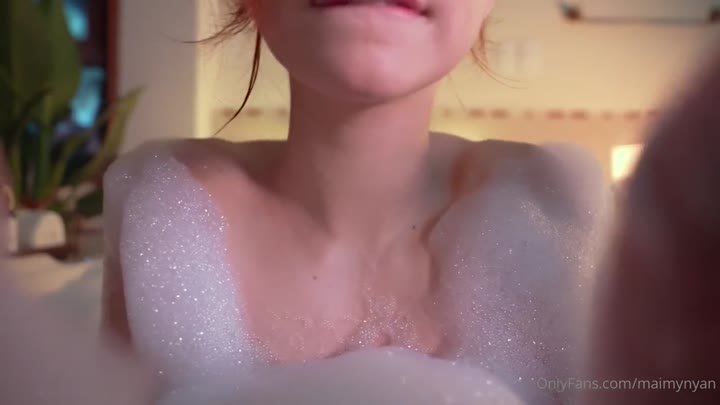 Maimy ASMR Soapy Boobs Bathtub Sex Video Leaked