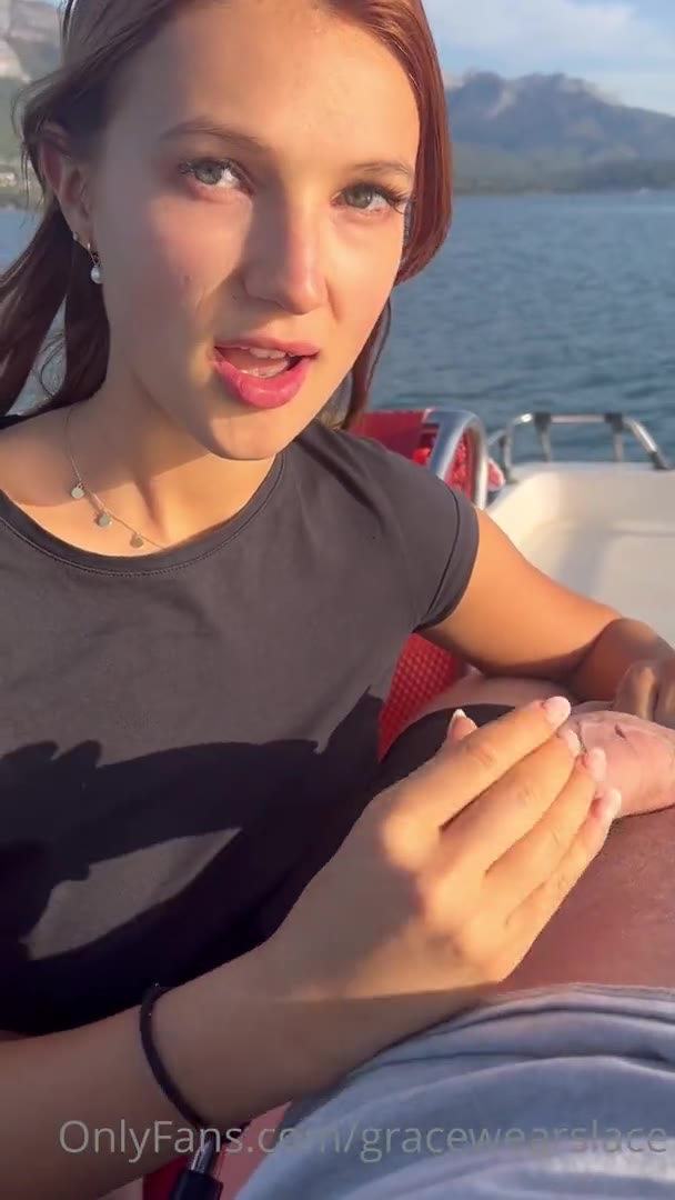 Gracewearslace Boat Blowjob Titty Cumshot Video Leaked
