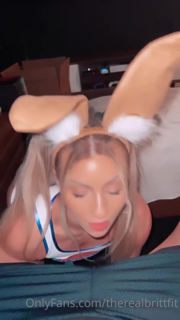 Therealbrittfit Bunny Sex Tape Video Leaked