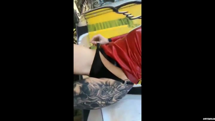 StarFucked Black Latex Sensual Selfie Video