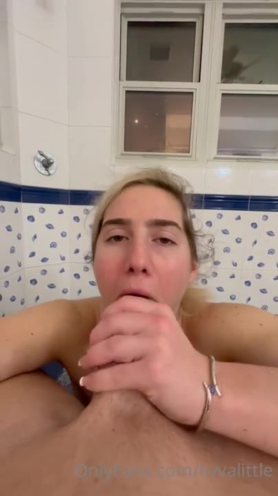 Livvalittle Nude POV Bathroom Blowjob Sex Video Leaked
