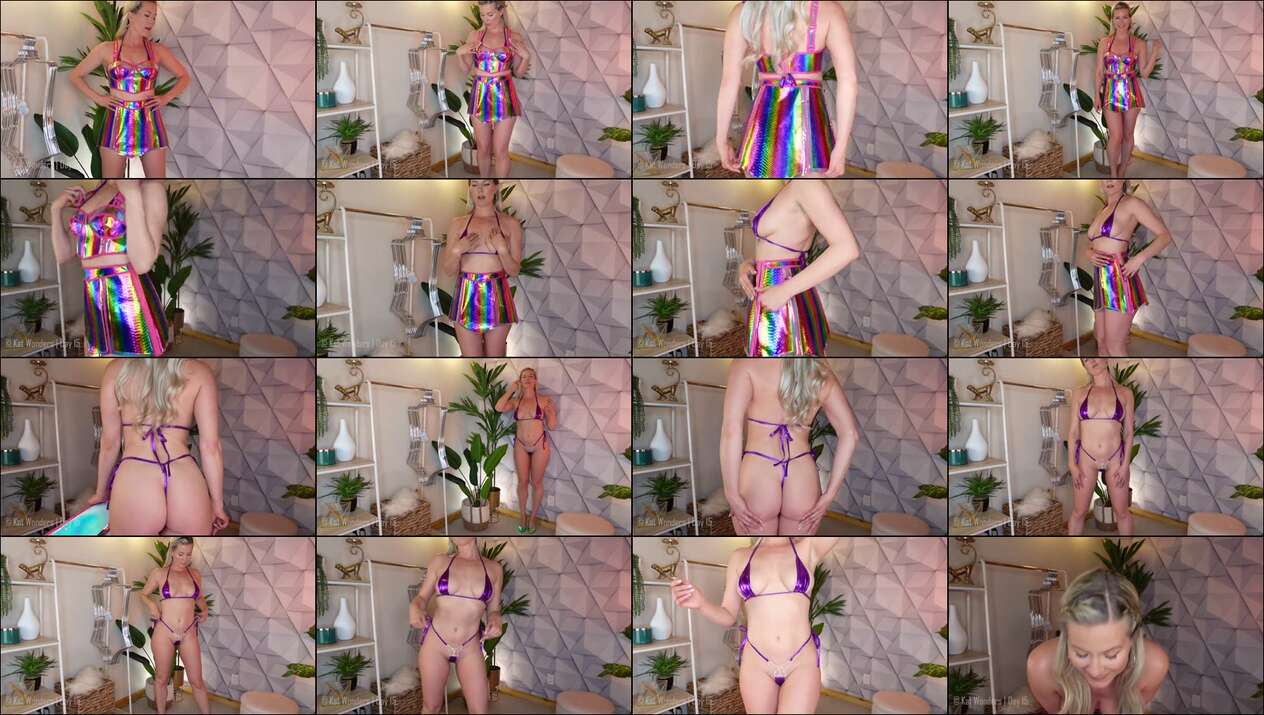 Kat Wonders Patreon Micro Bikinis Day 15 Nude Video Leaked