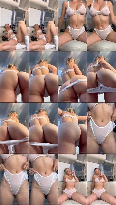 Sara Underwood Nude See-Through Sheer White PPV Video