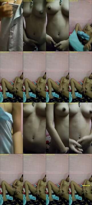 abg cakep 18yo dinding pink Colok memek sendirian (5)