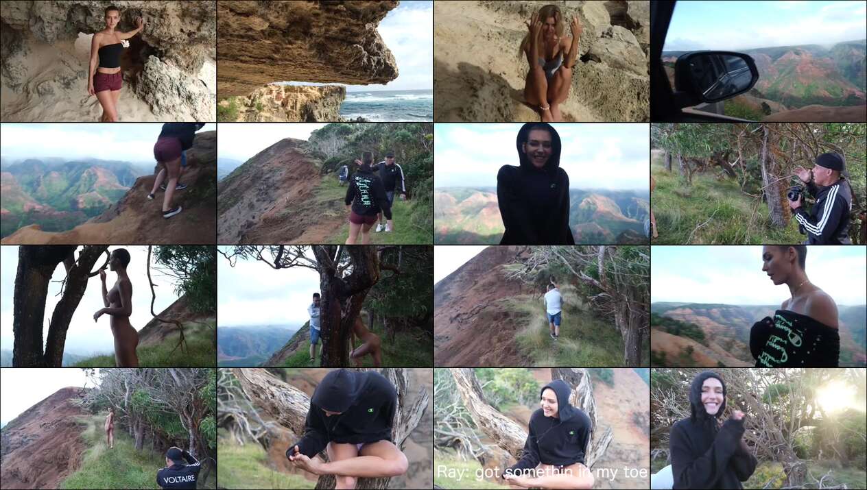 Rachel Cook Nude Hike Modeling Photoshoot Vlog Video Leaked