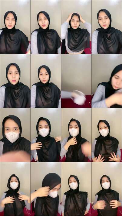 jilbab viral tiktok live transparan gede banget