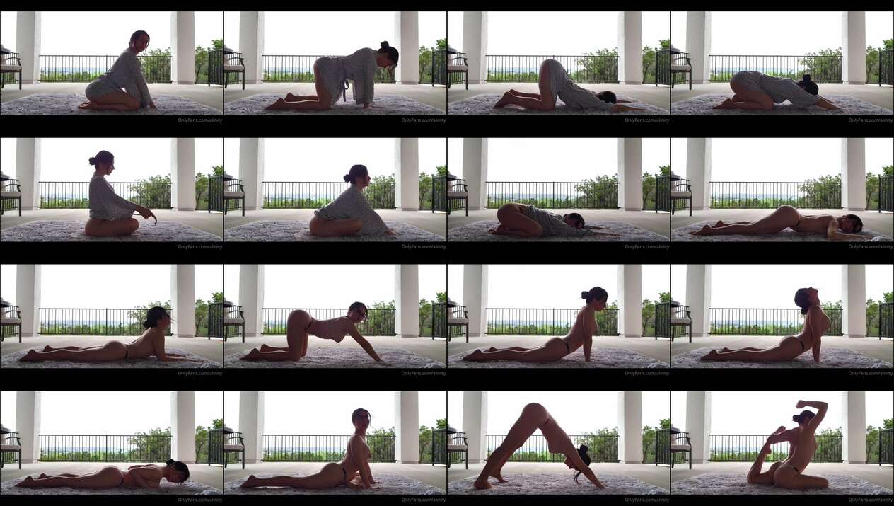 Alinity Nude Yoga PPV Video Leaked