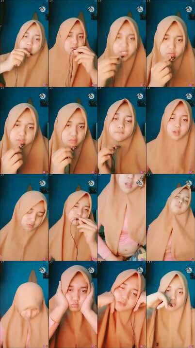 Cewek Jilbab Live Bikin Sange