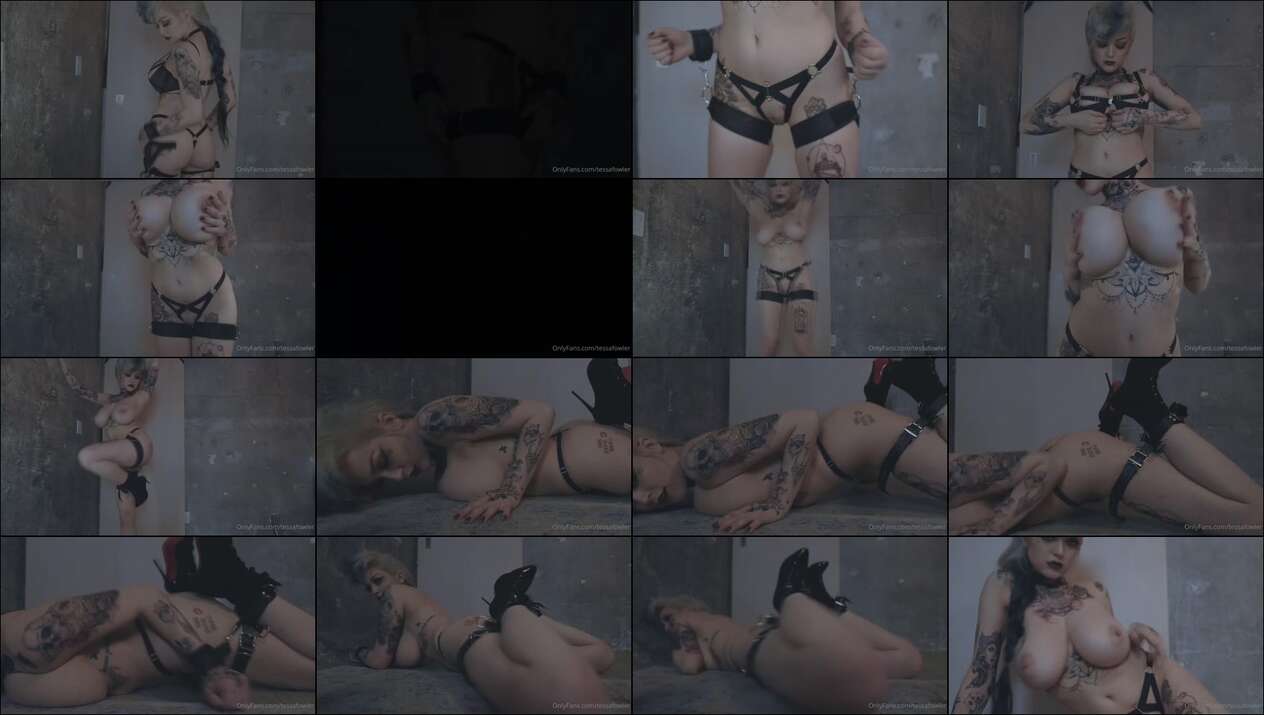 Tessa Fowler Bondage Pussy Tease Nude Video Leaked
