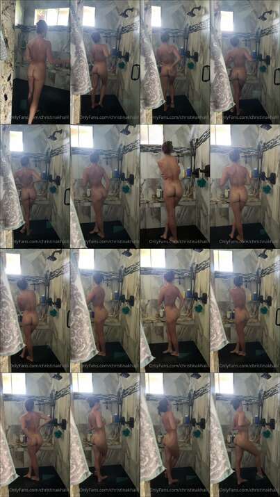 Christina Khalil Nude Shower Video Leaked