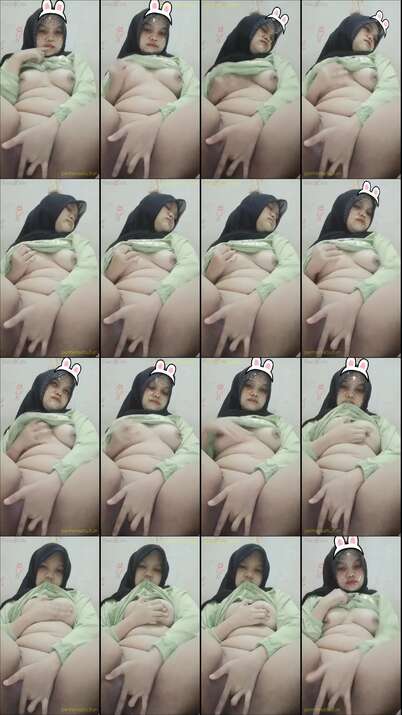 Abg Hijab Imut Nenen Gede Elus Meki