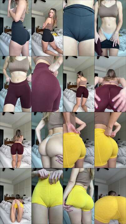 Natalie Roush Leggings & Shorts Try On Haul Video Leaked
