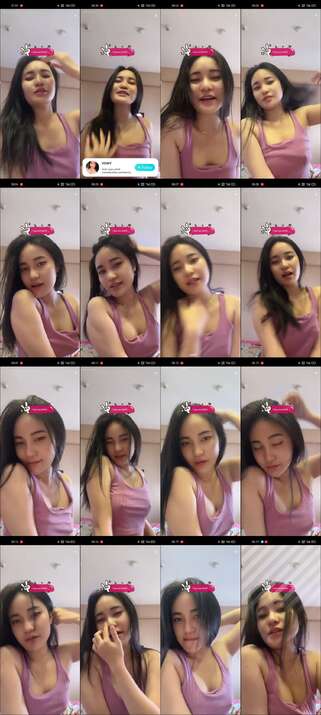 Selebgram Cantik Live Gapake Bra Utingnya Nyeplak