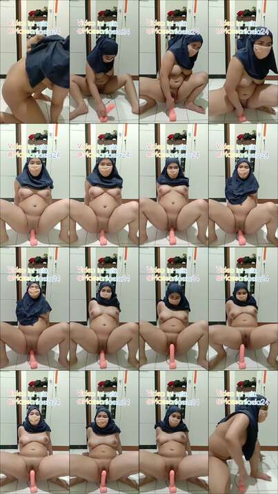 Vcs hijab endut main dildo