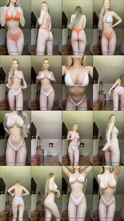 Aubrey Chesna Nude Bikini Try On Haul Onlyfans Video Leaked