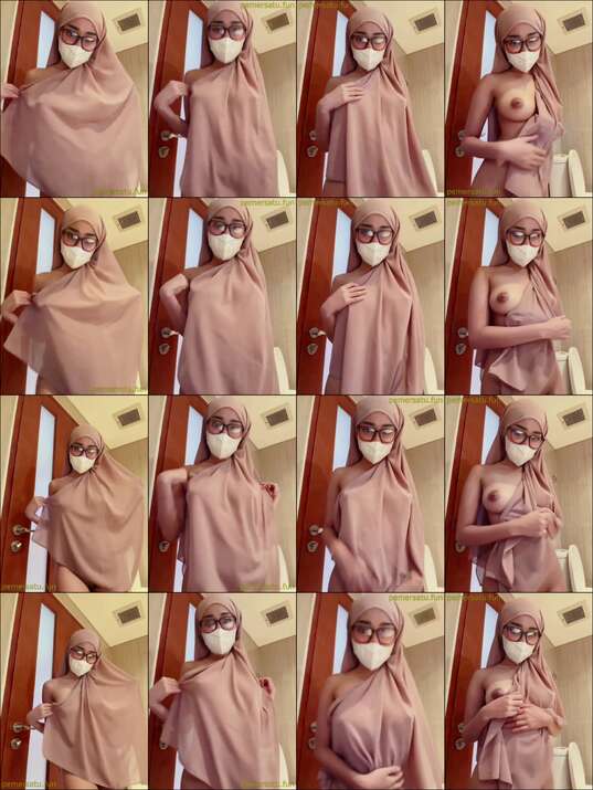 P1 Syalifa 18Yo Hijab Putih Mulus Tocil Sange 1