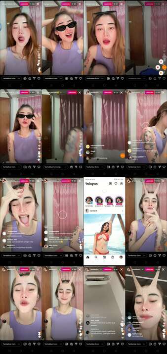 Jesika Intan Live Instagram