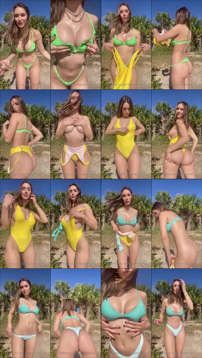 Natalie Roush Nude Swimsuit Bikini Try On Video Leaked