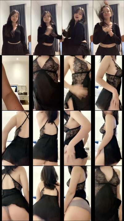 VIRAL!Rebecca Klopper Lingerie Hitam! 1